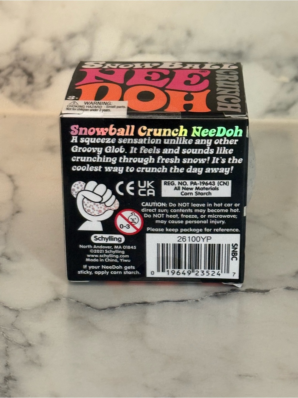 Nee Doh Snowball Crunch RARE - Picture 3 of 4